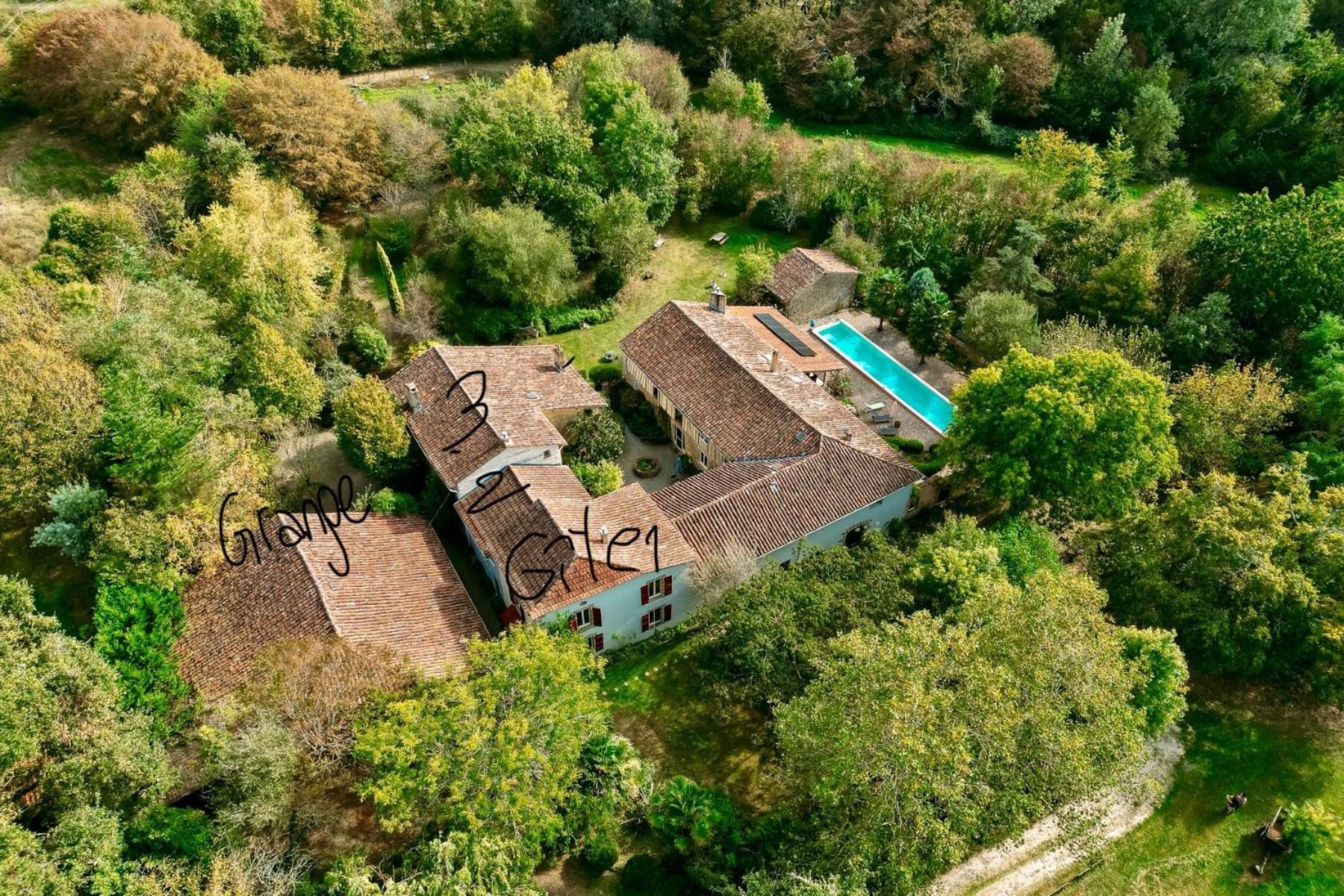 Villa Domaine De La Hargue Manciet Exterior foto